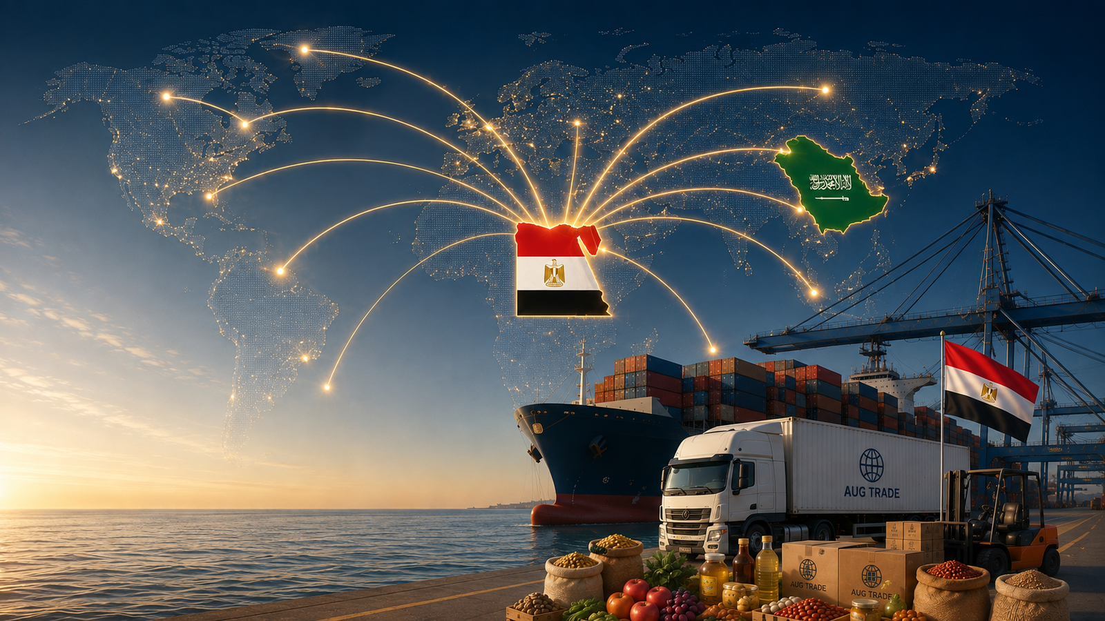 Egypt at the Heart of Global Trade